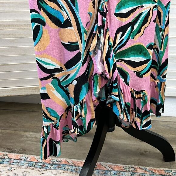 Anthropologie Corey Lynn Calter Ruffled Maxi Shirtdress Small - Picture 7 of 14